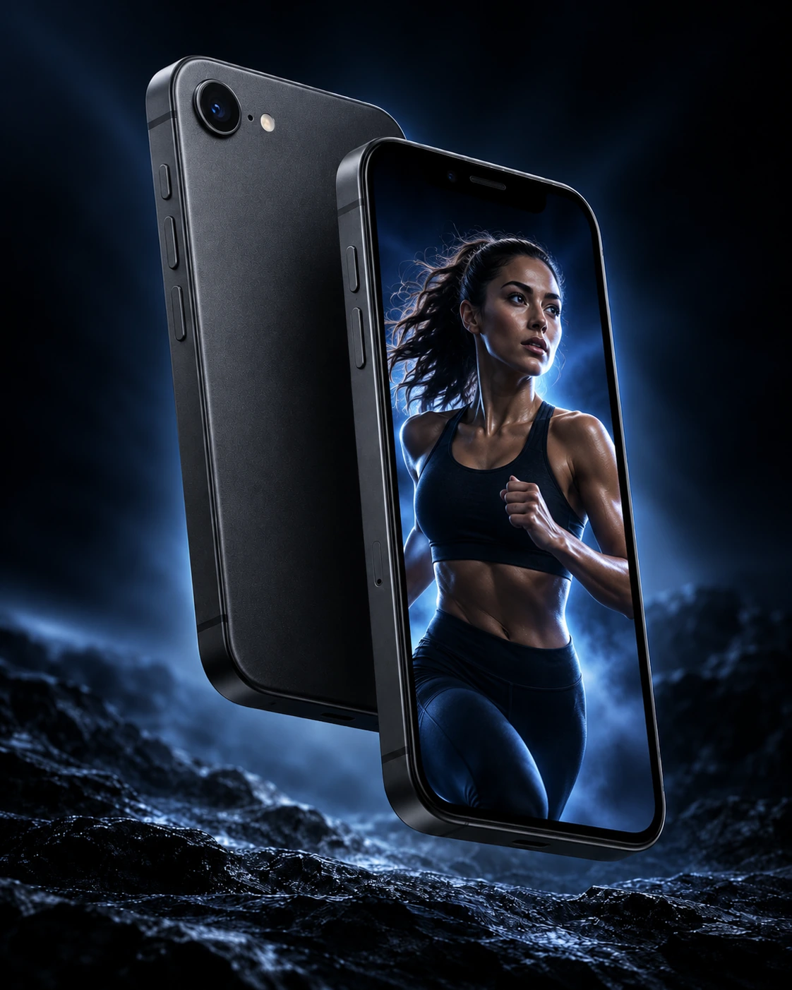 Концепт компактного графитового смартфона SPORT EDITION